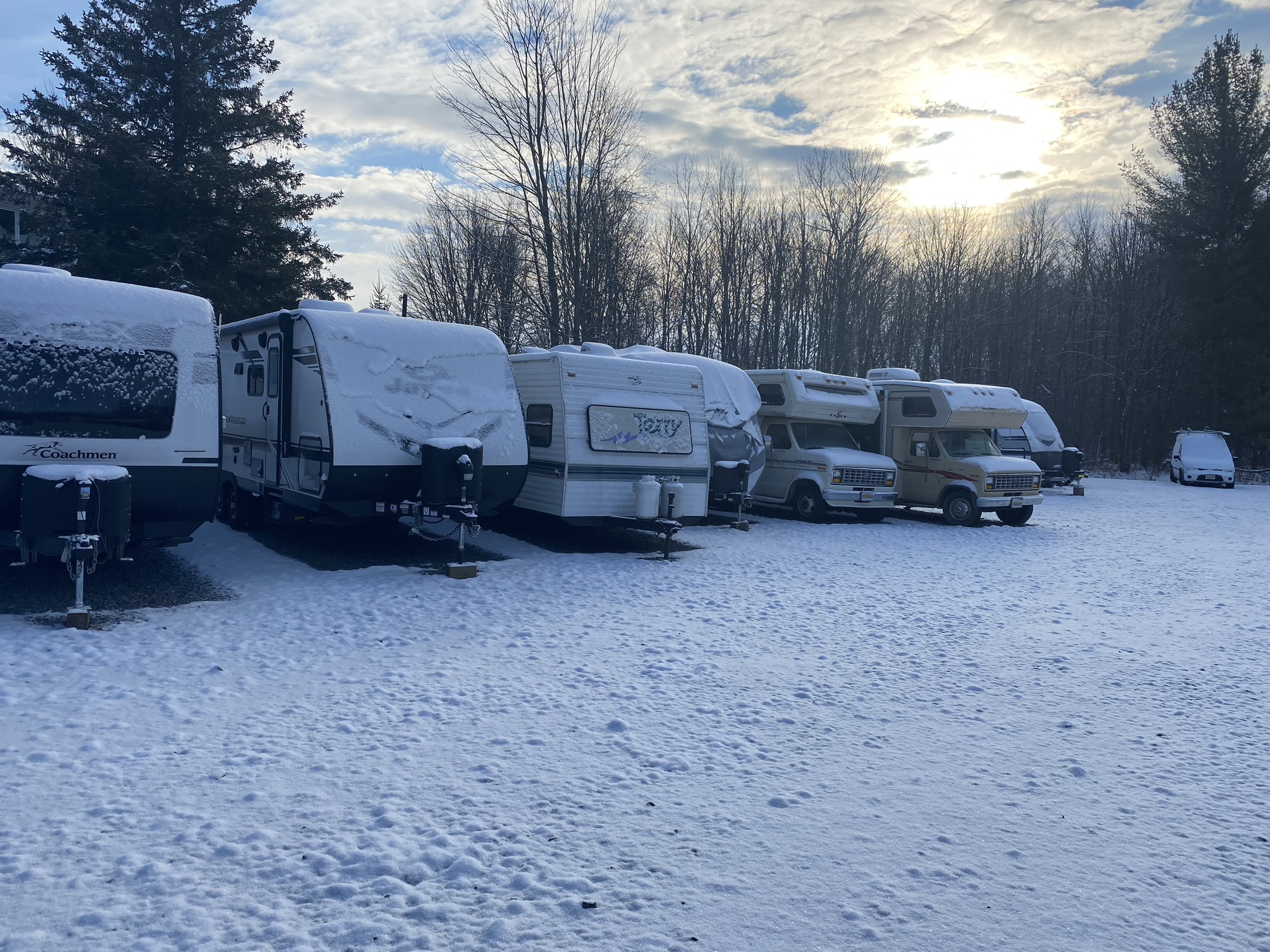 RV winter storage